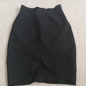 Black Bandage Skirt